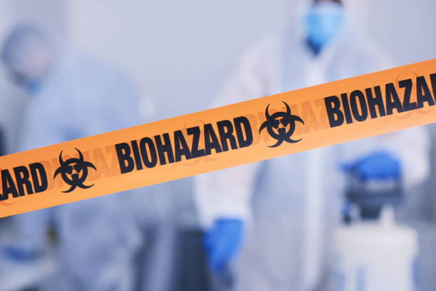 Professional Trauma Scene Cleanup technician working in Ohiowa, NE